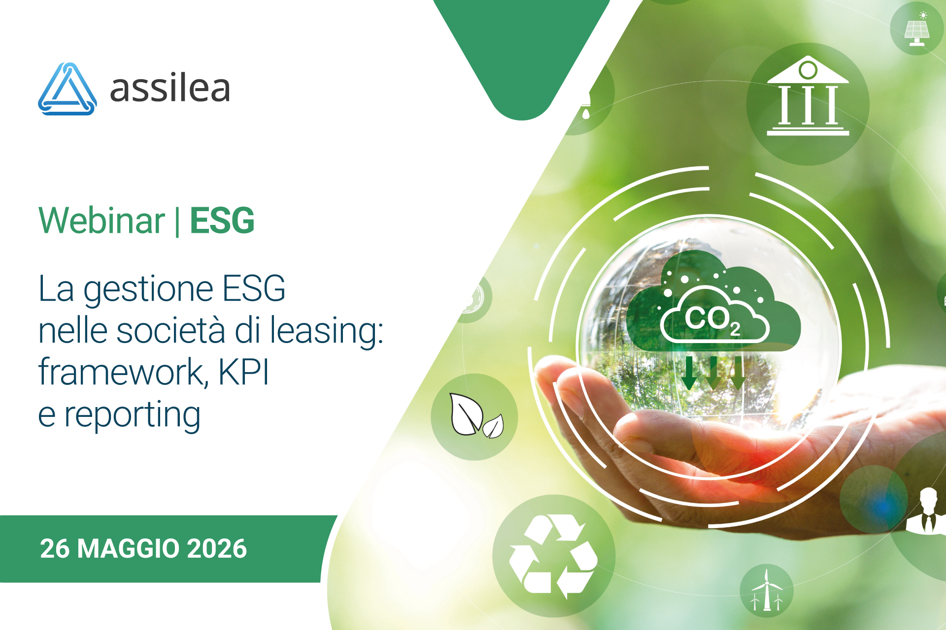 Formazione Assilea: ESG e leasing, norme e gestione rischi