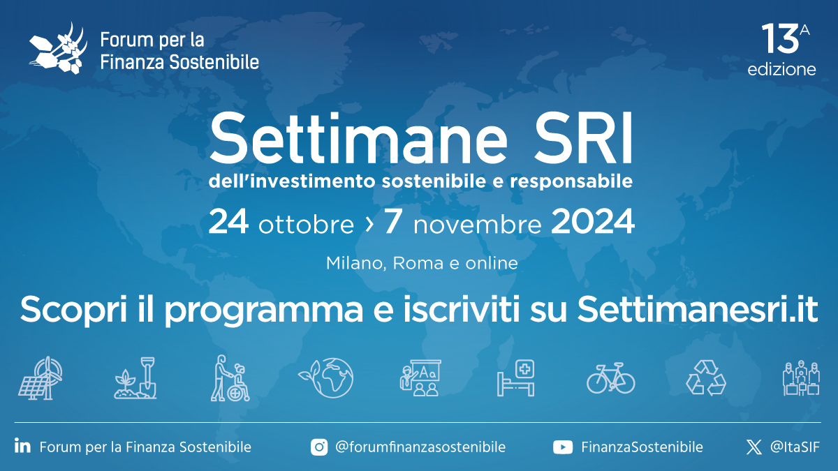 Assilea, Settimane SRI: diffondiamo la sostenibilità