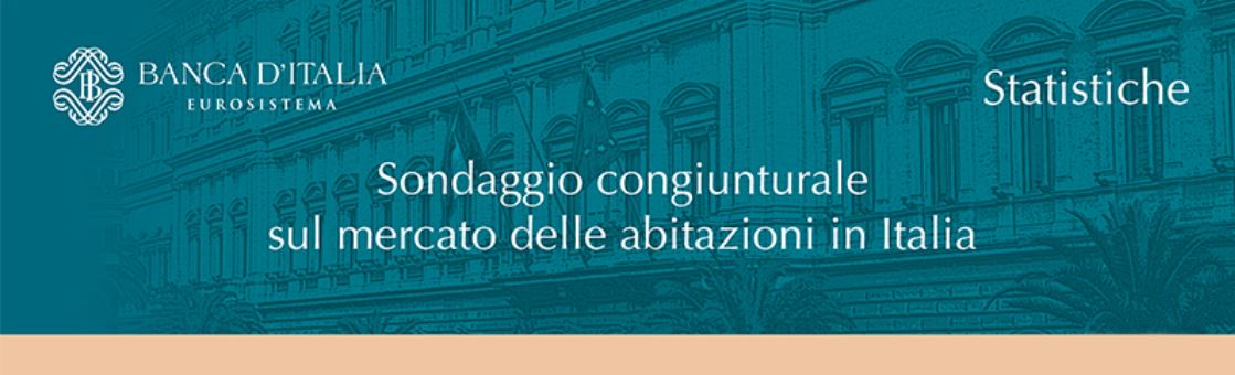 Banca d'Italia: Sondaggio mercato delle abitazioni in Italia