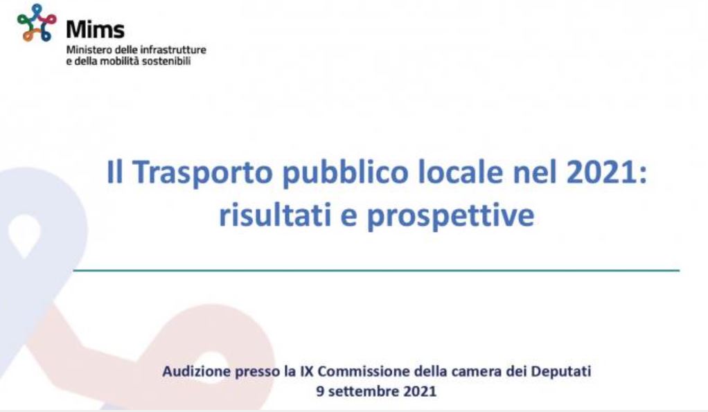 Trasporto pubblico locale: Giovannini alla Camera