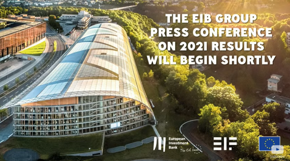 BEI: la conferenza stampa annuale 2022