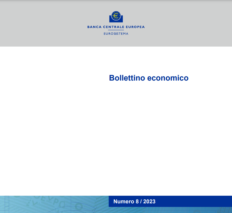 BCE: inflazione gradualmente in calo nel 2024